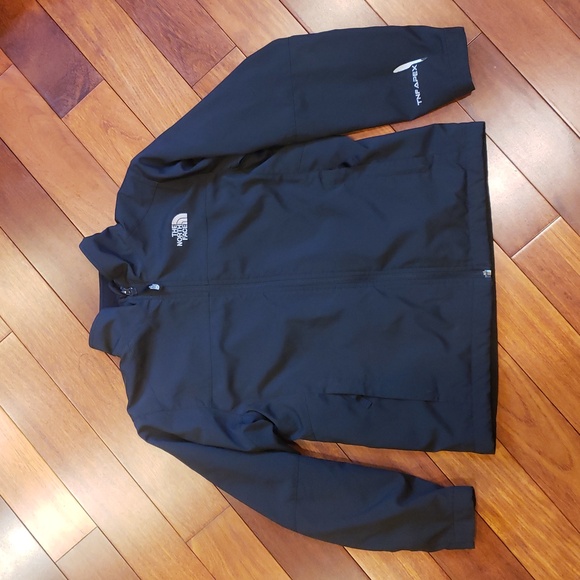 The North Face Other - The North Face Girl's Large Rain Resistant Jacket Full Zip Black.